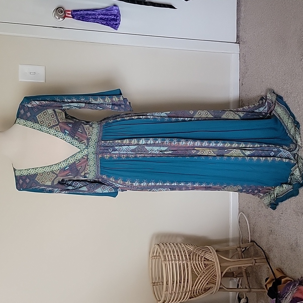 Earthbound Boho Witchy Yoga Dress
